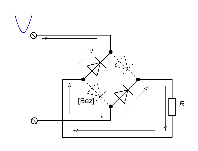 принцип работы диодного моста